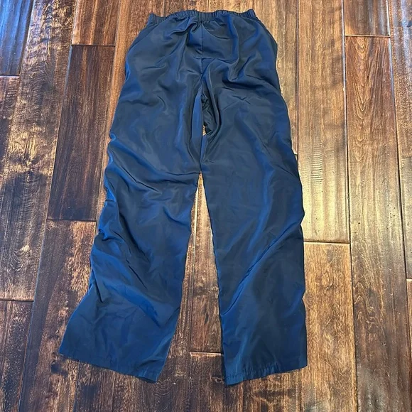 Juniors Edikted Remy Ribbon Track Pants Navy Blue, Size S - Picture 6 of 6